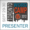 WordCamp Toronto 2012: Backups and Intro to plugins