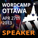 WordCamp Ottawa 2013: Getting WordPress to speak your language.